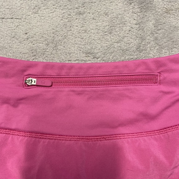 Lululemon Speed Up Shorts Size 4 Pink 4" Inseam Active Running Lined - Picture 4 of 11